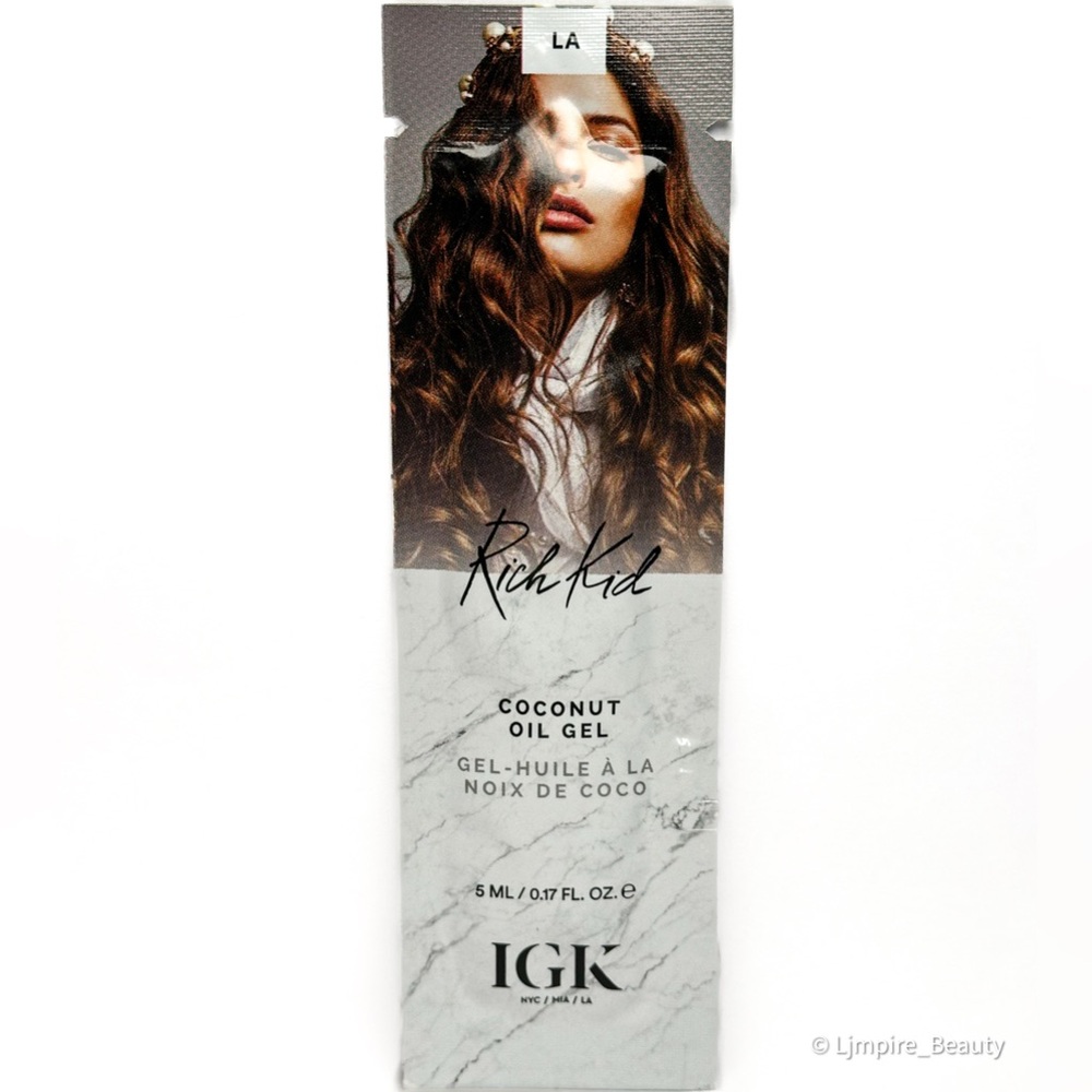 IGK Prenup Instant Spray Hair Mask 4 oz and a Sample of Rich Kid Coconut Oil Gel - Picture 4 of 5